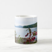 Eagle Lake en rode esdoornbladeren Koffiemok (Center)