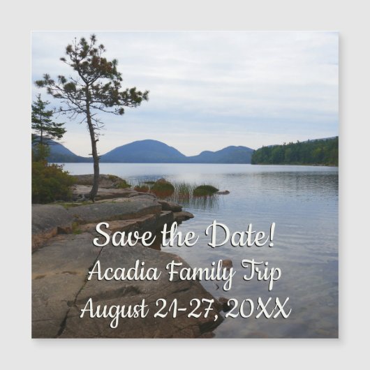 Eagle Lake in Acadia National Park (Voorkant)