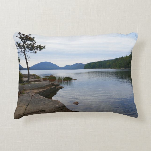 Eagle Lake in Acadia National Park Accent Kussen (Voorkant)