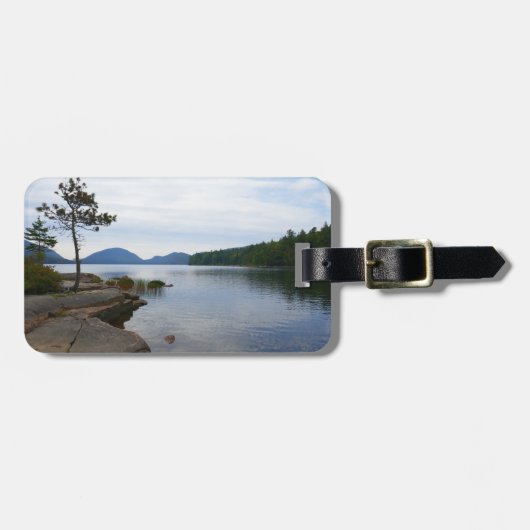 Eagle Lake in Acadia National Park Bagagelabel (Voorkant horizontaal)