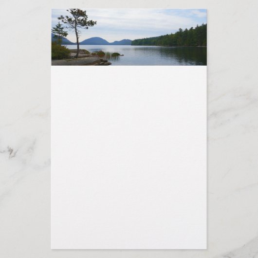 Eagle Lake in Acadia National Park Briefpapier (Voorkant)