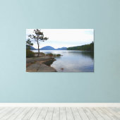 Eagle Lake in Acadia National Park Canvas Afdruk (Insitu (Houten vloer))
