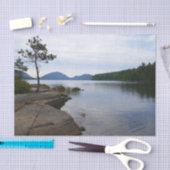 Eagle Lake in Acadia National Park Tissuepapier (Craft)