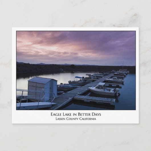 Eagle Lake in Better Days Briefkaart (Voorkant)