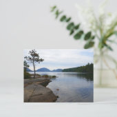 Eagle Lake in het Acadia National Park Briefkaart (Staand voorkant)