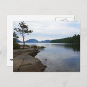 Eagle Lake in het Acadia National Park Briefkaart (Voorkant / Achterkant)
