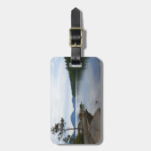 Eagle Lake in het Nationaal Park Acadia Bagagelabel (Voorkant verticaal)