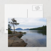 Eagle Lake in het Nationaal Park Acadia Briefkaart (Voorkant / Achterkant)