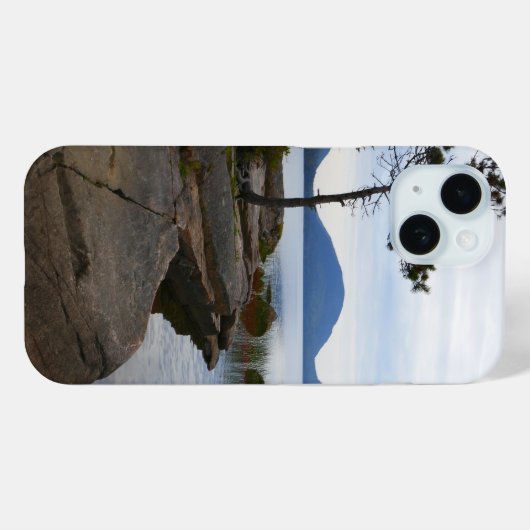 Eagle Lake in het Nationaal Park Acadia Case-Mate iPhone Case (Achterkant (horizontaal))