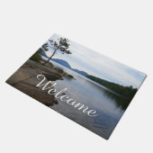 Eagle Lake in het Nationaal Park Acadia Deurmat (Schuin)