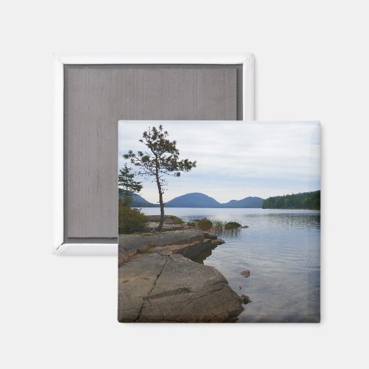 Eagle Lake in het Nationaal Park Acadia Magneet (Voorkant / Achterkant)