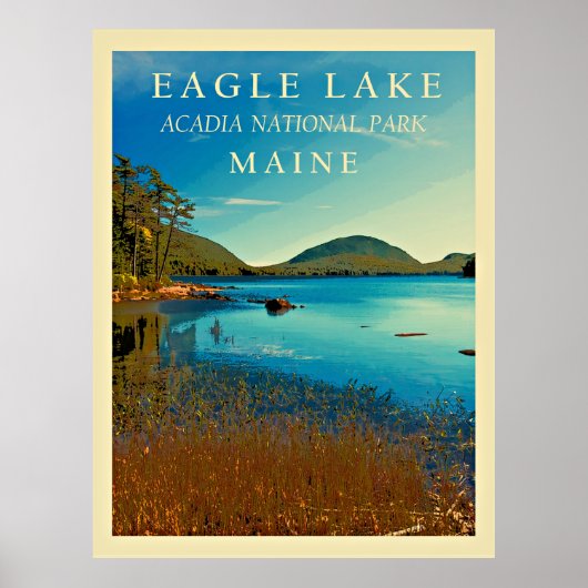 Eagle Lake, Maine  Poster (Voorkant)