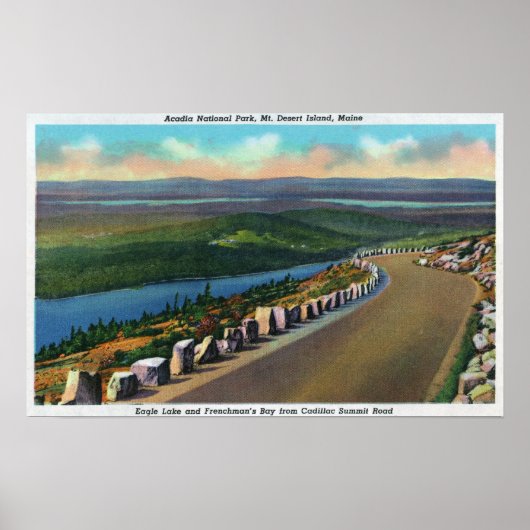 Eagle Lake Poster (Voorkant)