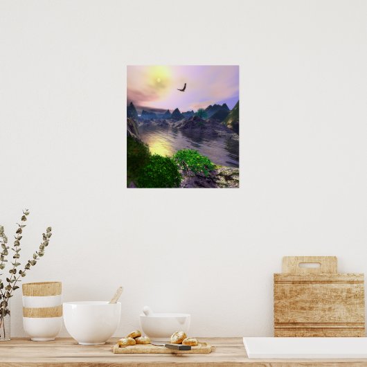 Eagle Lake Poster (Keuken)