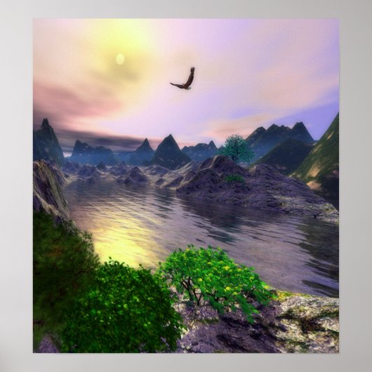 Eagle Lake Poster (Voorkant)