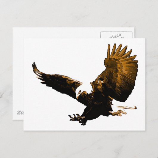 Eagle Landing Briefkaart (Voorkant / Achterkant)