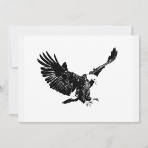 Eagle Landing Invitation Kaart