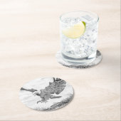 Eagle Landing Ronde Kartonnen Onderzetter (Insitu)