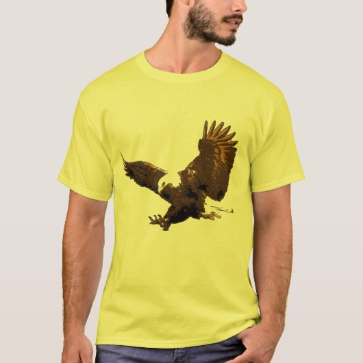 Eagle Landing Tee Shirt (Voorkant)