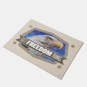 Eagle-Let Freedom Ring Deurmat (Schuin)