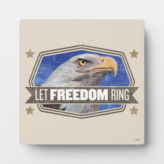 Eagle-Let Freedom Ring Fotoplaat (Voorkant)