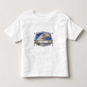 Eagle-Let Freedom Ring Kinder Shirts