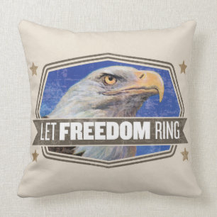 Eagle-Let Freedom Ring Kussen