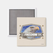 Eagle-Let Freedom Ring Magneet (Voorkant / Achterkant)