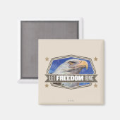 Eagle-Let Freedom Ring Magneet (Voorkant / Achterkant)