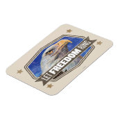 Eagle-Let Freedom Ring Magneet (Linkerzijde)