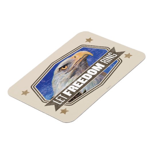 Eagle-Let Freedom Ring Magneet (Linkerzijde)
