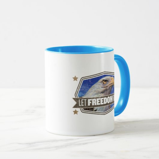 Eagle-Let Freedom Ring Mok (Voorkant rechts)