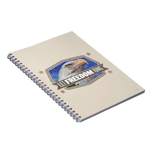 Eagle-Let Freedom Ring Notitieboek (Rechterzijde)