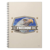 Eagle-Let Freedom Ring Notitieboek (Voorkant)