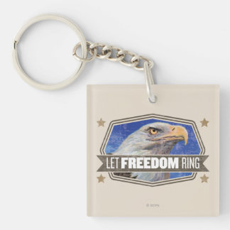 Eagle-Let Freedom Ring Sleutelhanger