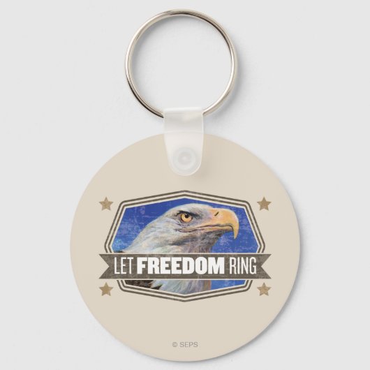 Eagle-Let Freedom Ring Sleutelhanger (Voorkant)