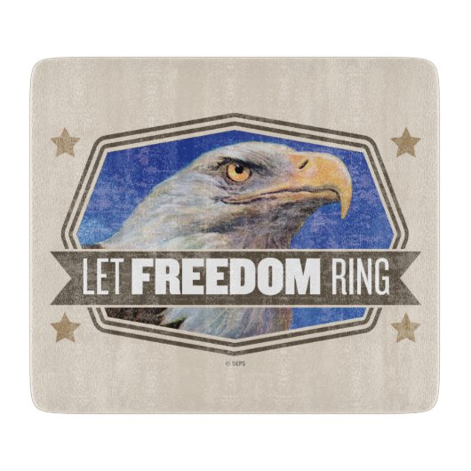 Eagle-Let Freedom Ring Snijplank (Voorkant)