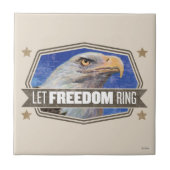 Eagle-Let Freedom Ring Tegeltje (Voorkant)