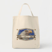 Eagle-Let Freedom Ring Tote Bag (Voorkant)