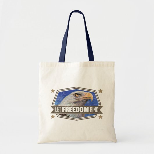 Eagle-Let Freedom Ring Tote Bag (Voorkant)