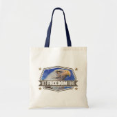 Eagle-Let Freedom Ring Tote Bag (Voorkant)