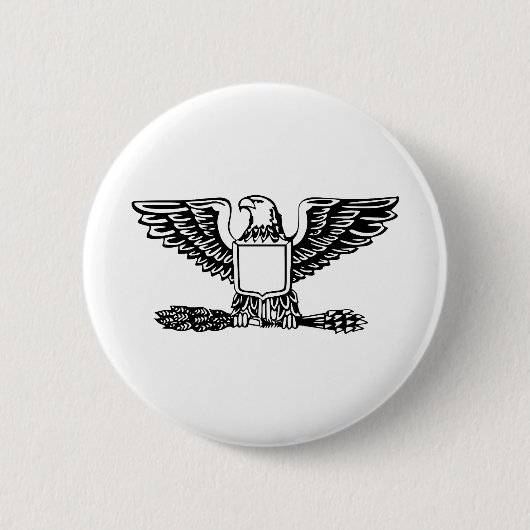 Eagle Logo 2 Ronde Button 5,7 Cm (Voorkant)