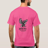 Eagle Logo Ontwerp  T-shirt (Achterkant)