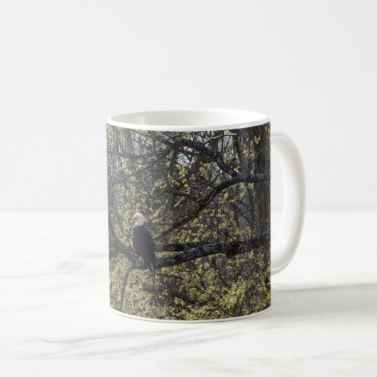 Eagle Lookout Painterly Coffee Mok (Voorkant rechts)