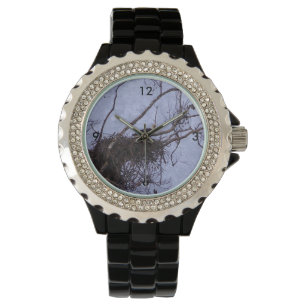 Eagle Lookout Painting Horloge