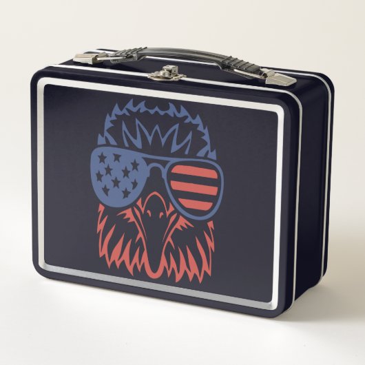 Eagle Lover Gift | Eagle American Flag Independenc (Voorkant)