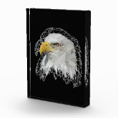 Eagle Lowpoly Fotoblokken (Rechts)