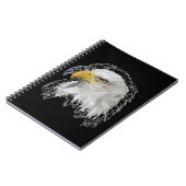 Eagle Lowpoly Notitieboek (Linkerzijde)