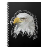 Eagle Lowpoly Notitieboek (Voorkant)