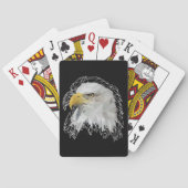 Eagle Lowpoly Pokerkaarten (Achterkant)